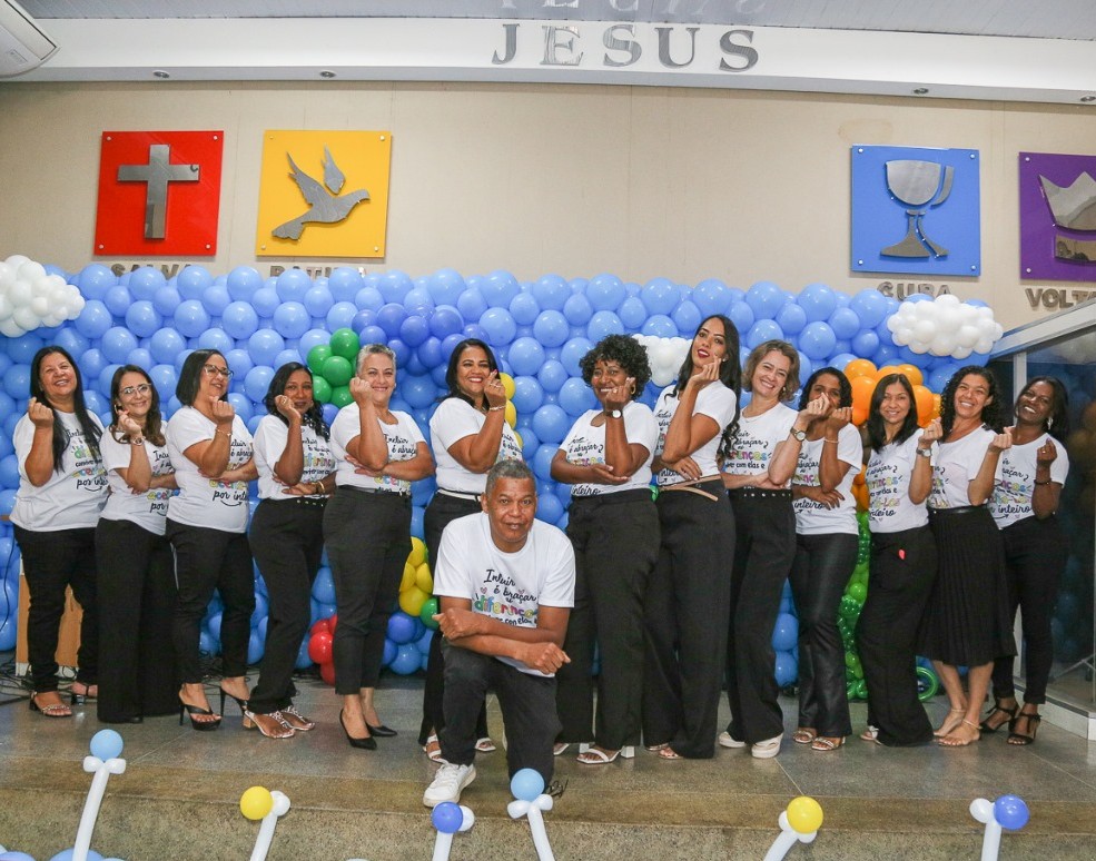 Equipe da ACFUBE e CEI Raios de Sol